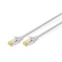 Digitus | CAT 6a | Patch cable | Shielded foiled twisted pair (SFTP) | Male | RJ-45 | Male | RJ-45 | Grey | 1 m - 2